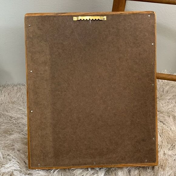 Cottagecore Handmade Wooden Framed Flowers In Pitcher Crewel Embroidery Wall Art - Picture 14 of 17